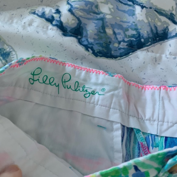 Lilly Pulitzer Multicolor Sailboat Print Men's Shorts size 30 - Picture 4 of 7